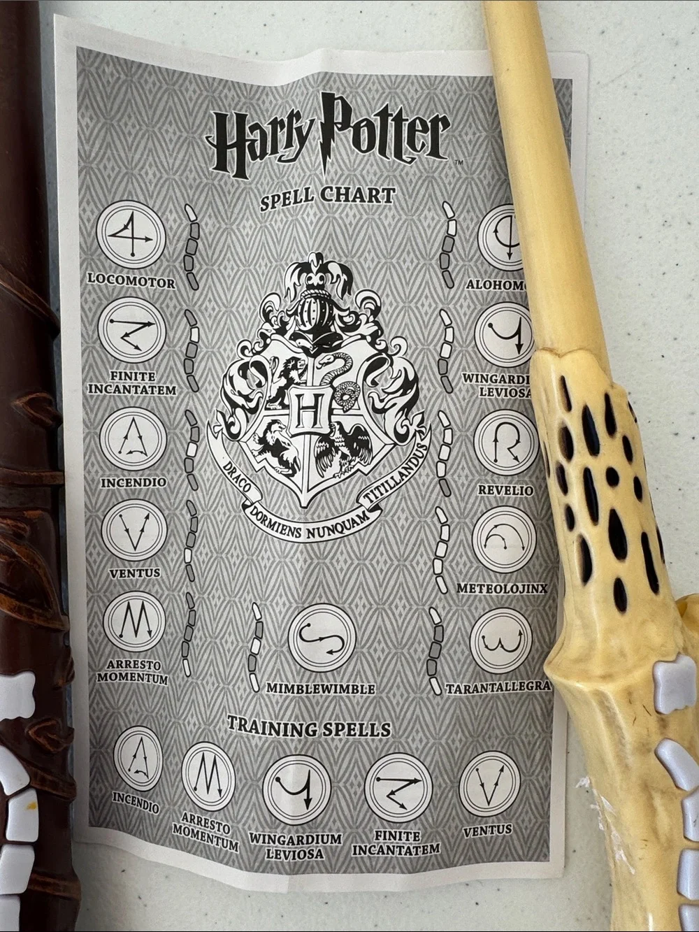 Harry Potter Toy Wand Duo - Brown & Tan